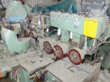 Wadkin Moulder, Model XE457 7-Head High Speed Jointed Through-Feed Moulder